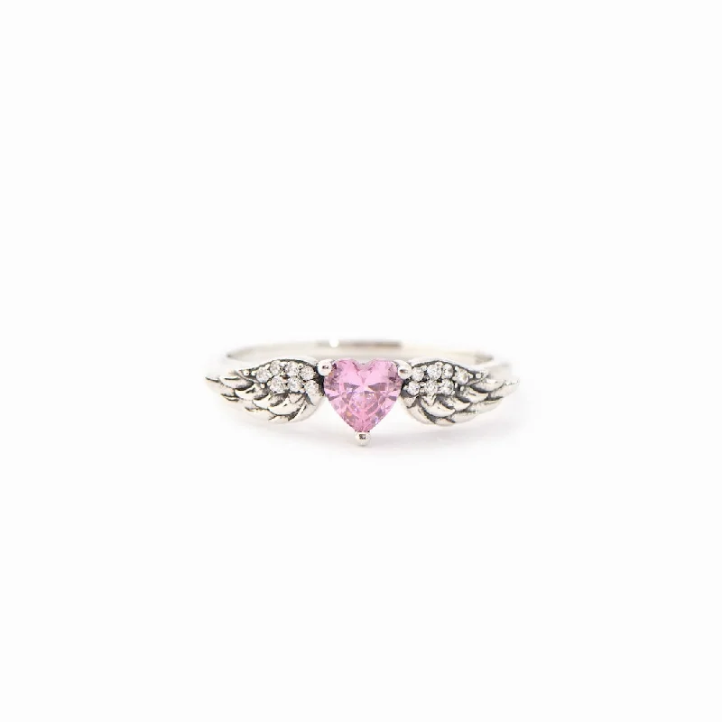 Angel Wings Memorial Ring