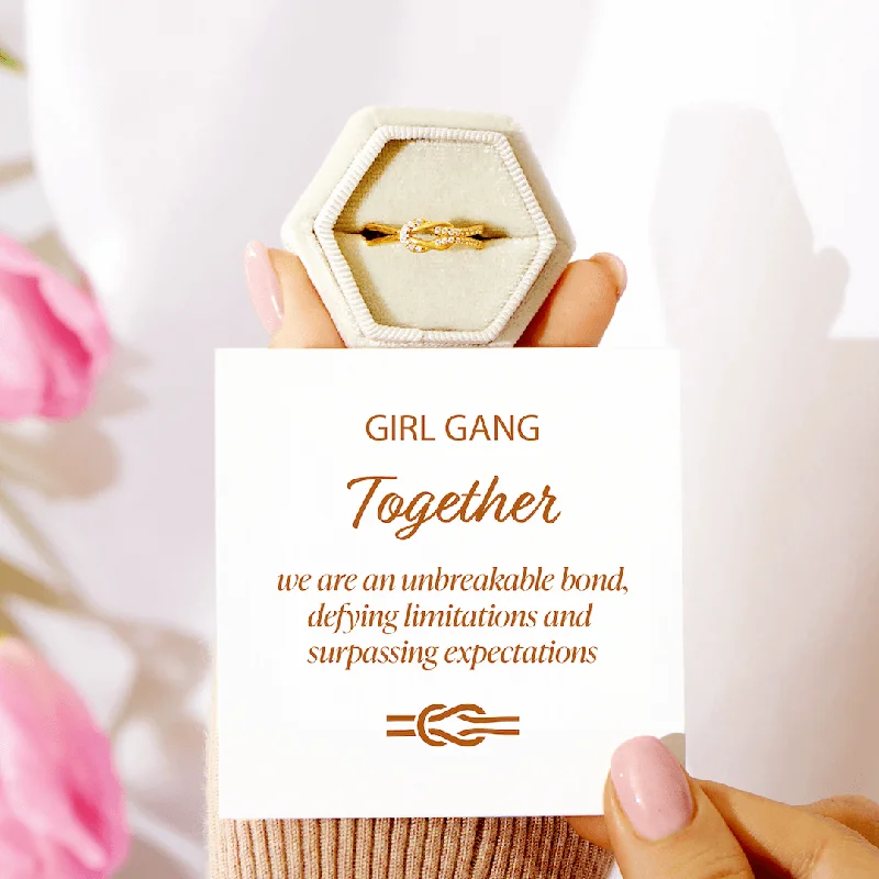 Girl Gang Friendship Knot Ring