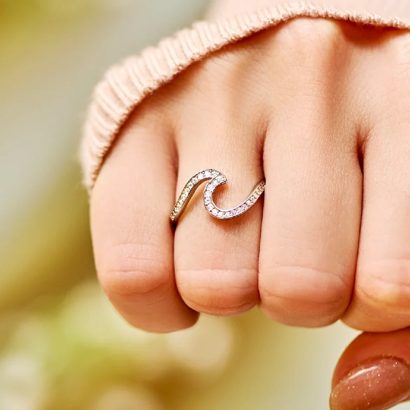 I'd Be So Lost Without You - Friendship Wave Ring