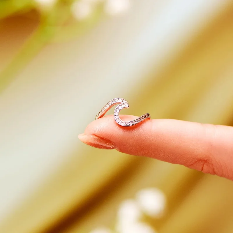 I'd Be So Lost Without You - Friendship Wave Ring