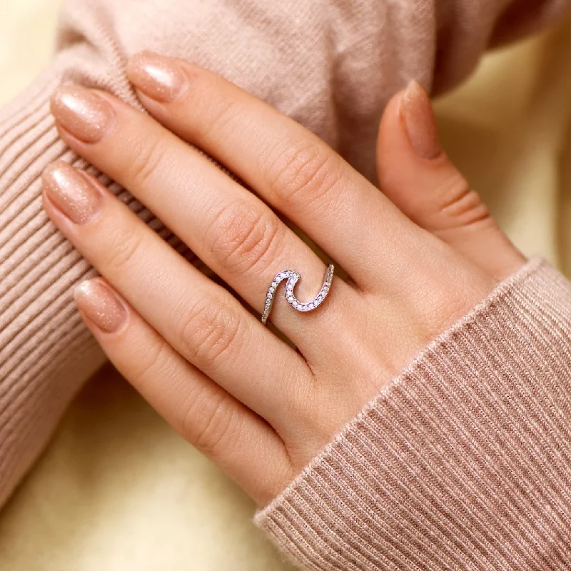 I'd Be So Lost Without You - Friendship Wave Ring