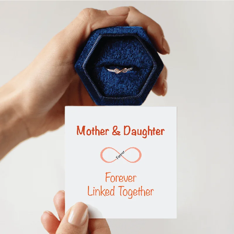 Mother & Daughter - Infinity Ring