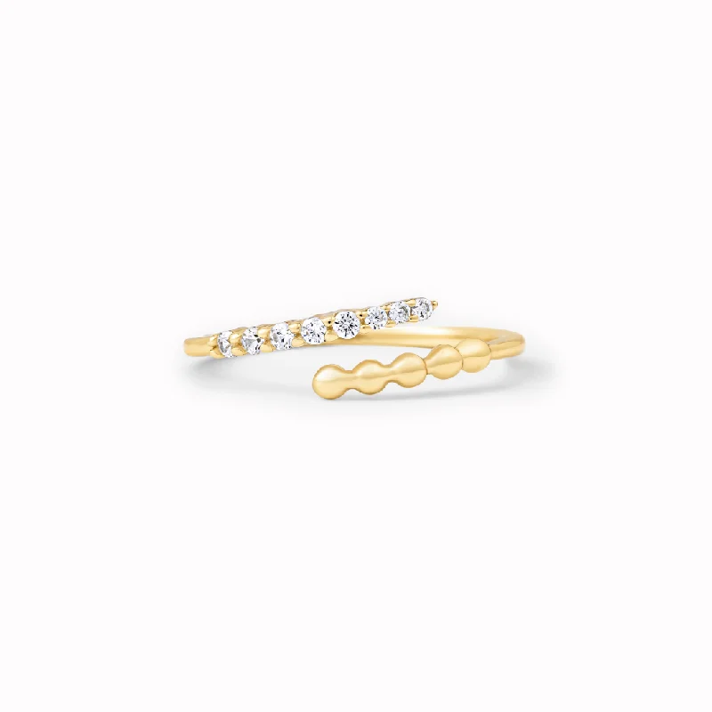 Girl Gang Friendship Pavé Ring