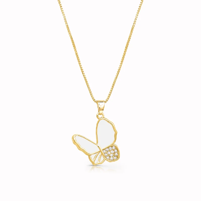 To My Daughter - Butterfly Necklace