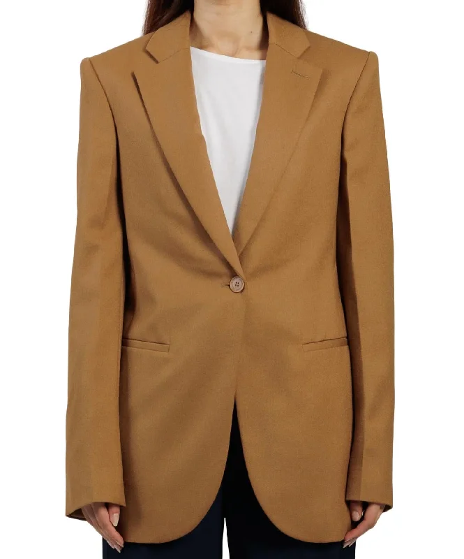 Slim Jacket In Cinnamon