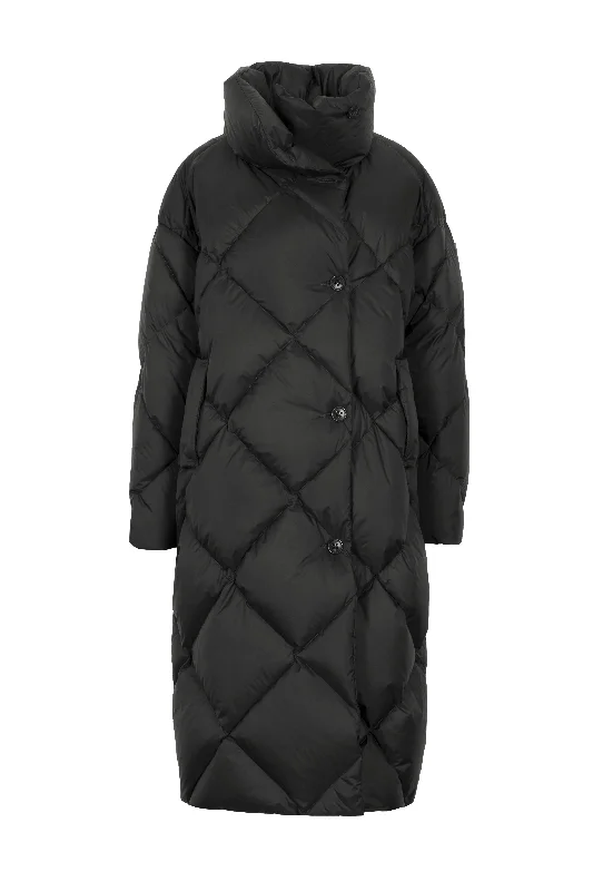 ICONIC DIAMOND QUILT DOWN COAT DEA