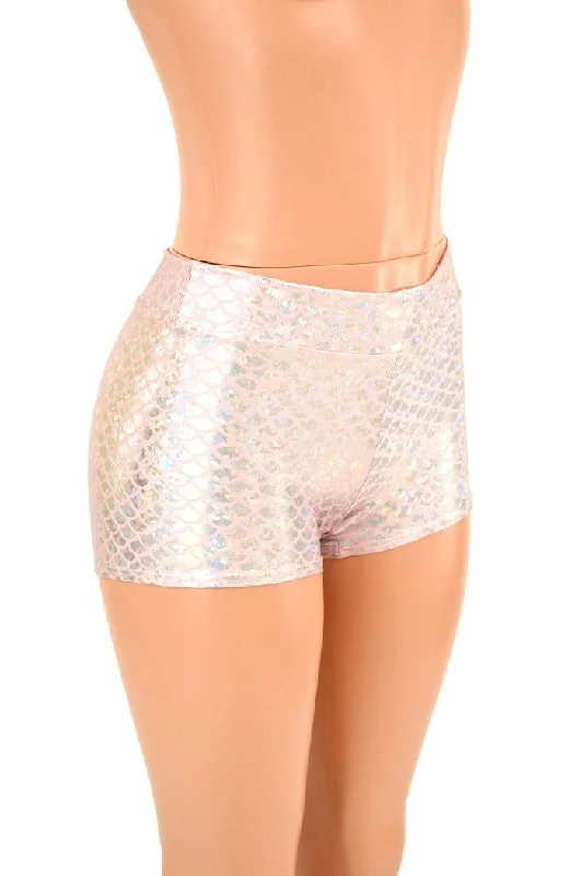 Pink Mermaid Midrise Shorts