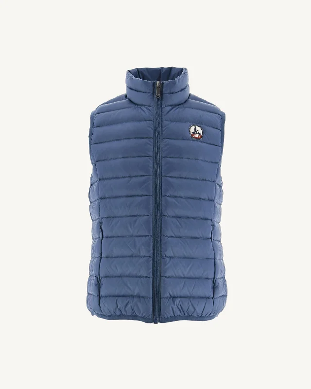 Blue jeans Sleeveless Down Jacket Zoe