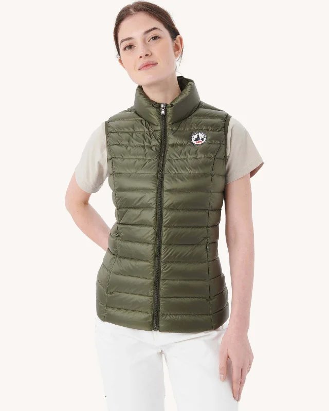 Light sleeveless down jacket Army Seda