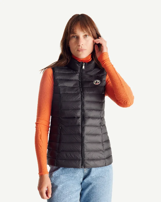 Light sleeveless down jacket Black Seda