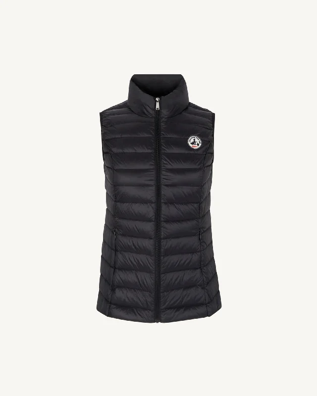 Light sleeveless down jacket Black Seda