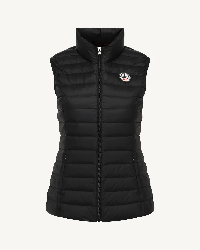 Light sleeveless down jacket Black Seda