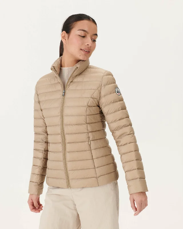 Lightweight down jacket Beige Cha