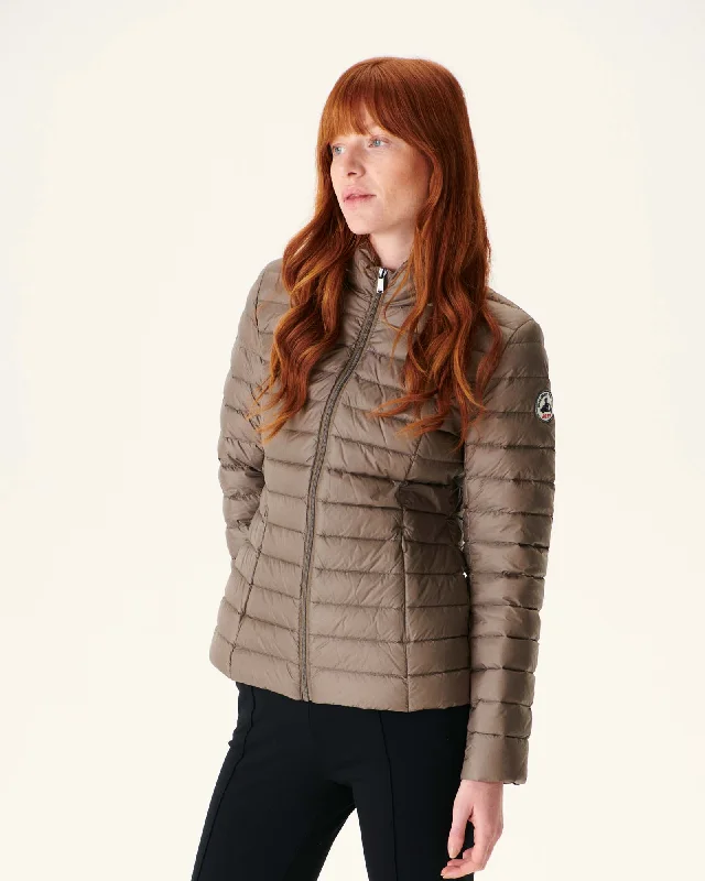 Lightweight down jacket Taupe Cha