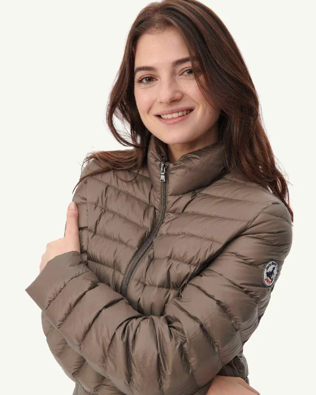 Lightweight down jacket Taupe Cha