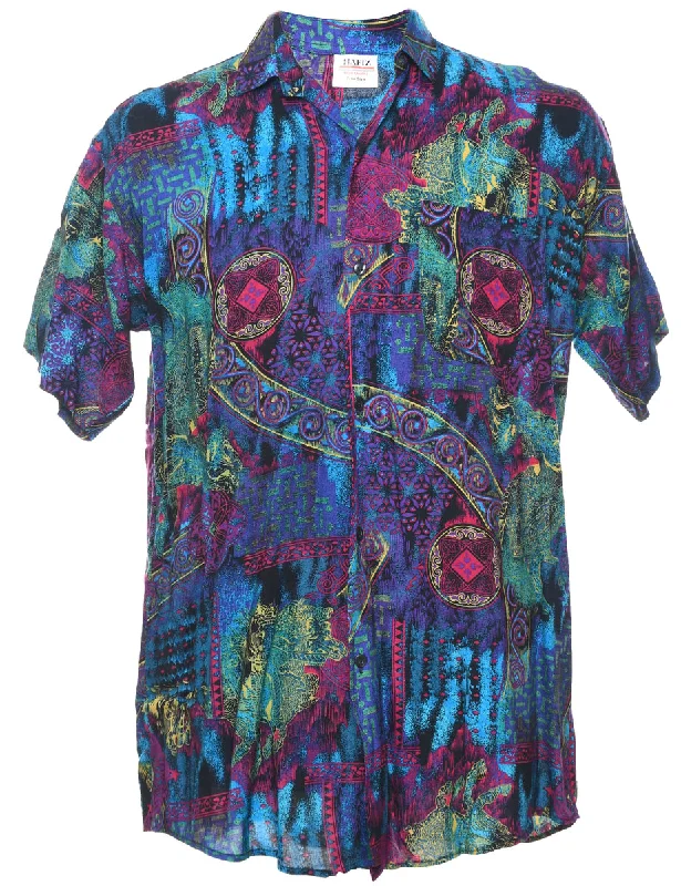 1990s Short Sleeve Shirt - L